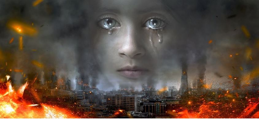 traurige Augen