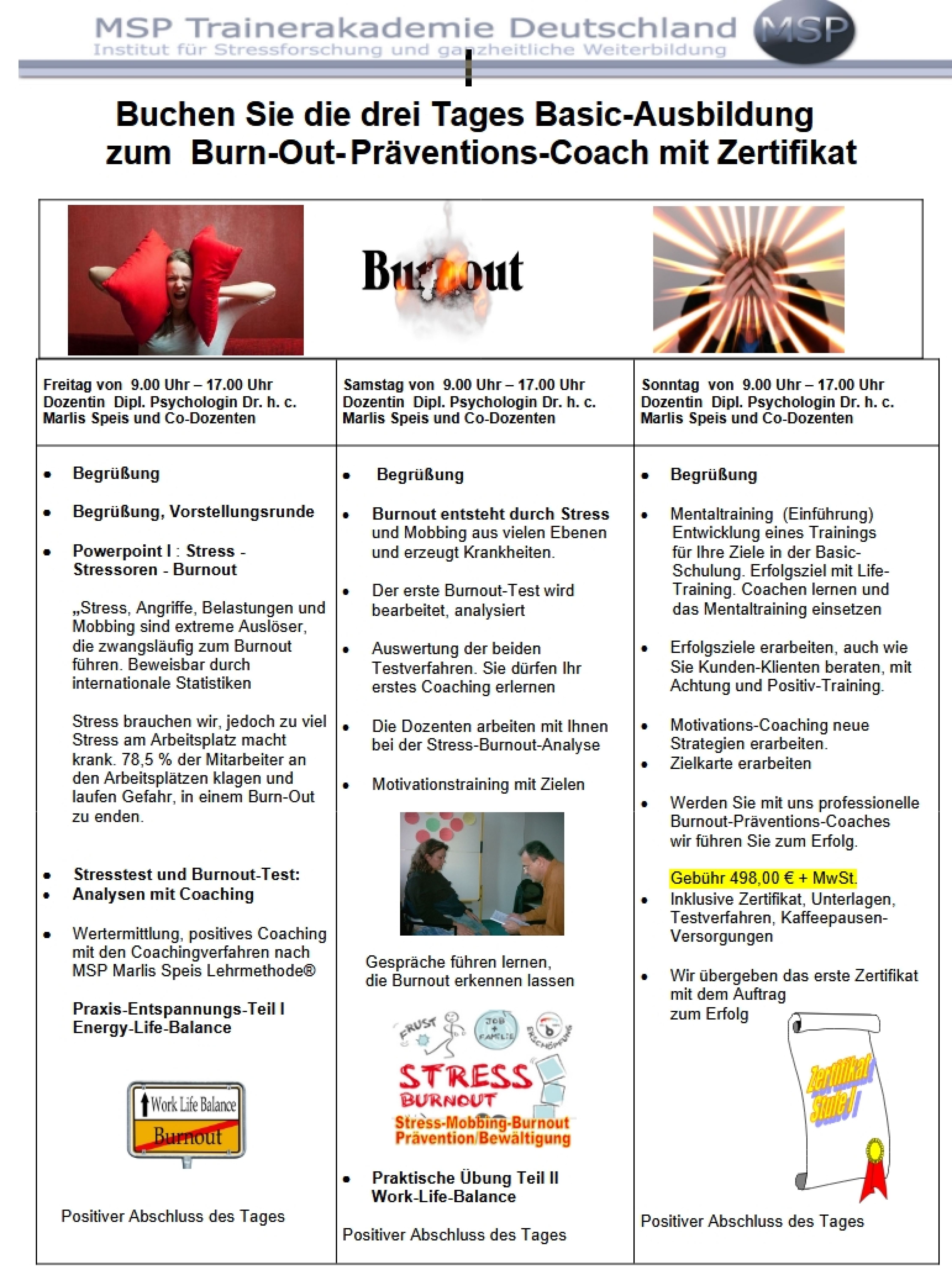 Agenda zur Ausbildung 